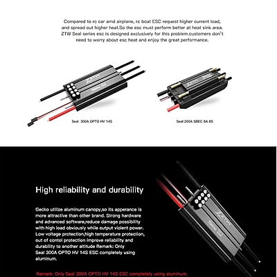 ZTW Seal Series ESC (70-300A)