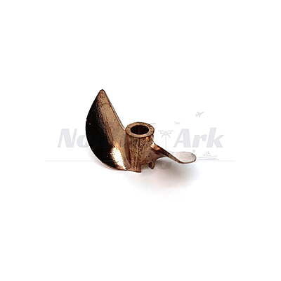 TFL 42mm 2 Blade Copper Propeller 1.2" Pitch (4.76mm,3/16")