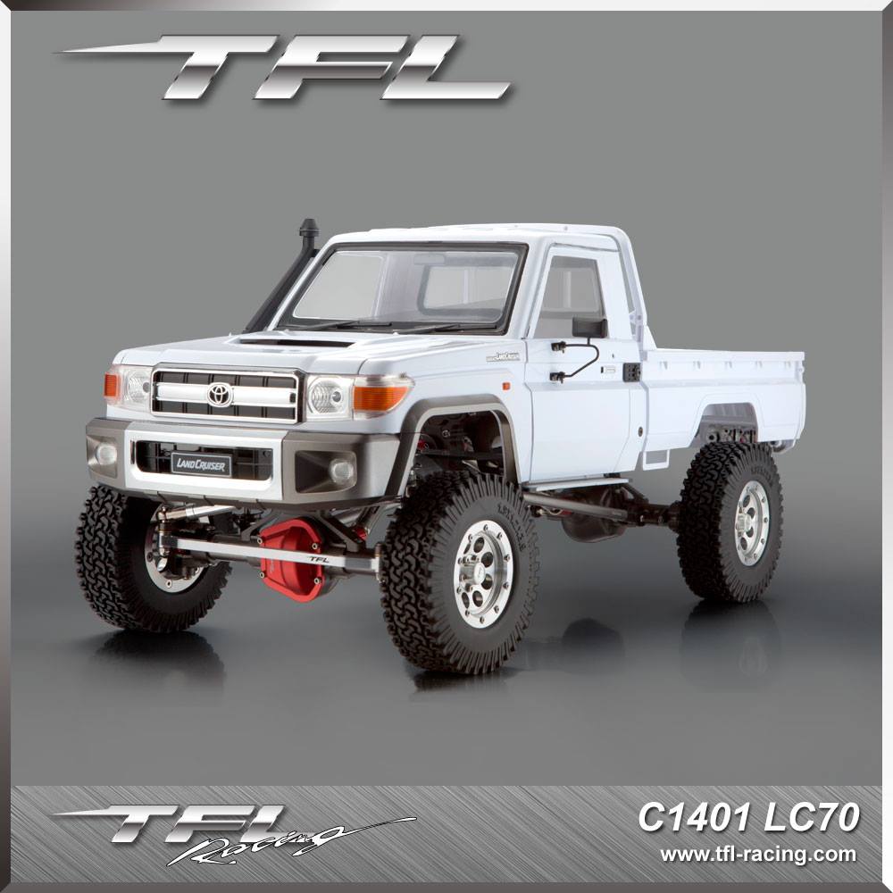 TFL Toyota LC70 Crawler Chassis Kit (Inc Body) TFL Toyota LC70 Crawler Chassis Kit (Inc Body)