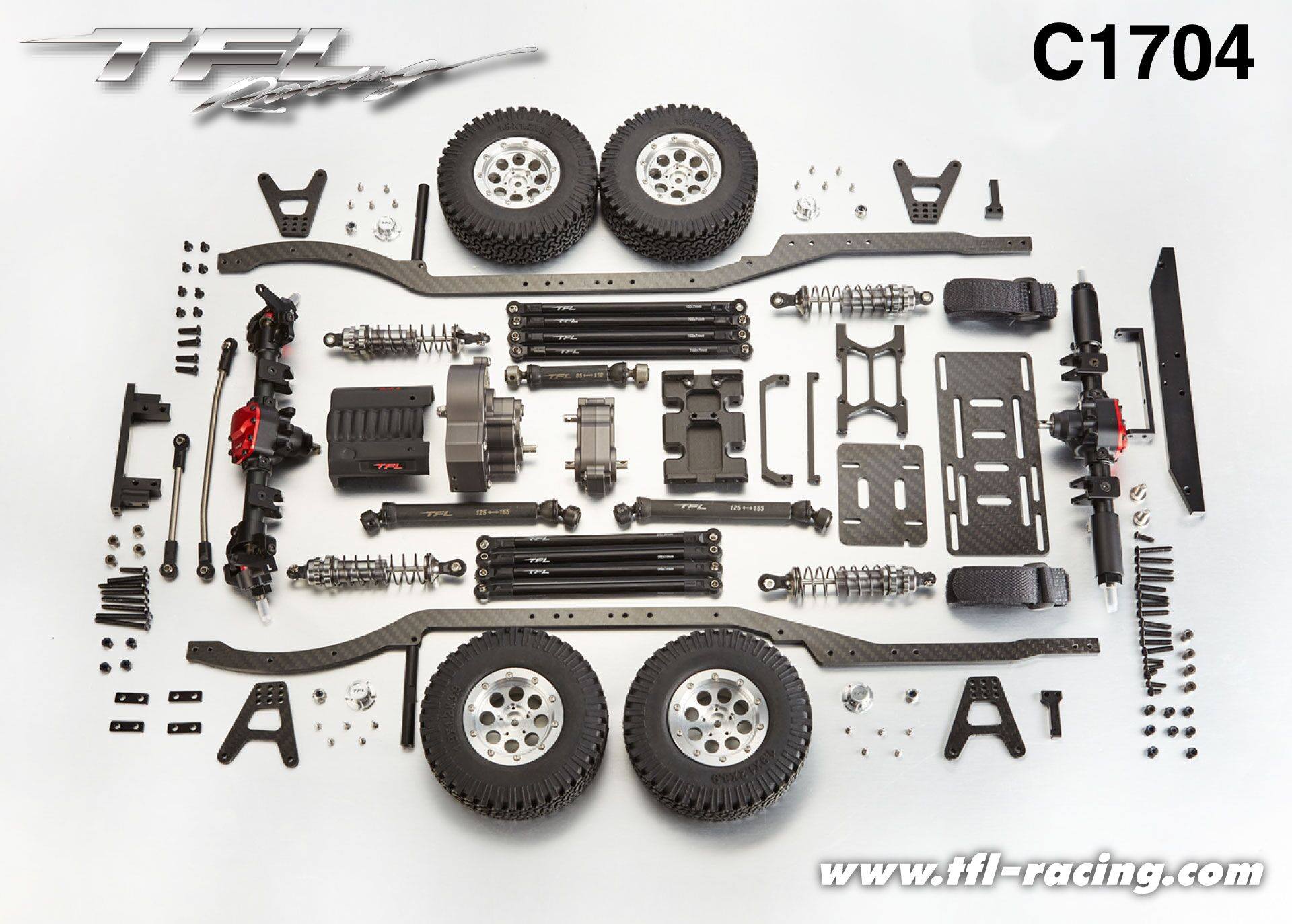 T-11 Chassis Kit for D110 Body (Included unpainted body)