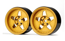 2.2 Aluminum Wheels Gold #G54 2.2 Aluminum Wheels Gold #G54