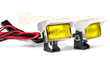 20mm Rectangular Spotlights w/cover #L-lens-yellow