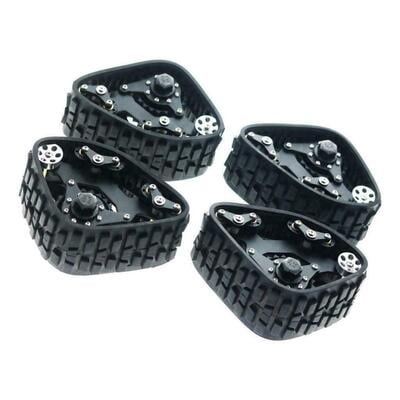 4PCS RC Tracks Wheel Sand Snow Conversion Tyre for Traxxas TRX-4 TRX4 1/10 1:10 4PCS RC Tracks Wheel Sand Snow Conversion Tyre for Traxxas TRX-4 TRX4 1/10 1:10