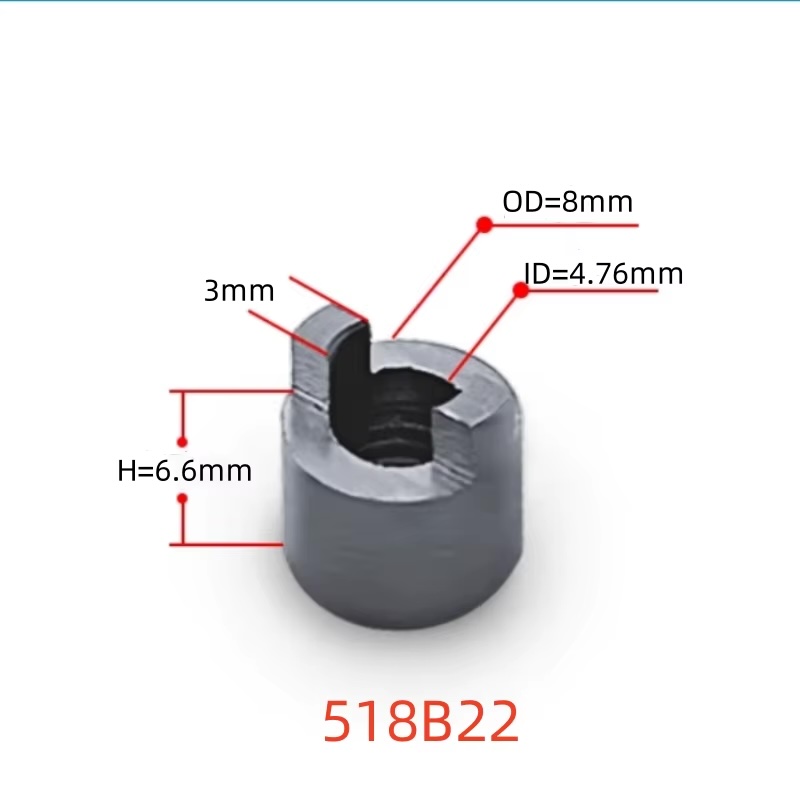 Dog Drive's-4.76mm (3/16")-8mm (4mm Grub)-Stainless