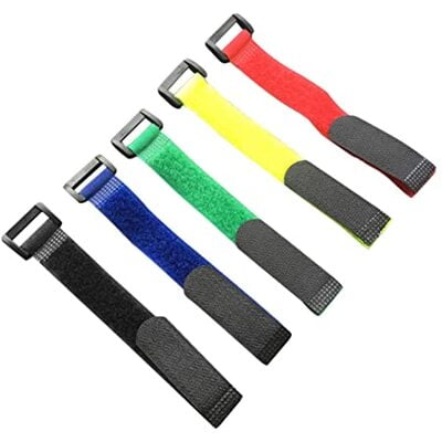 Hook & Loop Buckle Straps (2cm x 20cm)