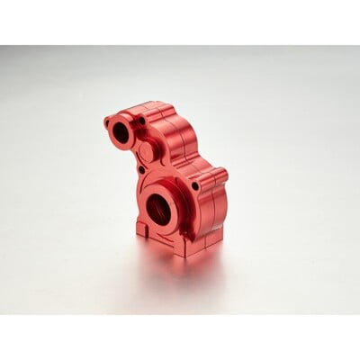 TFL SCX10 Aluminium Gearbox Housing (Red)