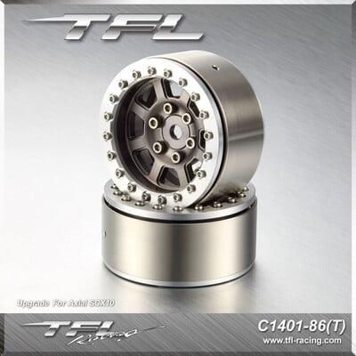 TFL 1.9 inch 8-Spoke H/Duty Wheel (Grey/Silver) TFL 1.9 inch 8-Spoke H/Duty Wheel (Grey/Silver)