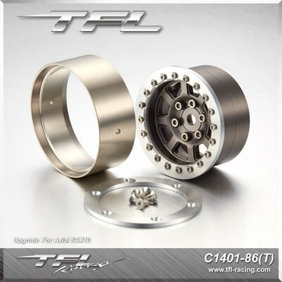 TFL 1.9 inch 8-Spoke H/Duty Wheel (Grey/Silver) TFL 1.9 inch 8-Spoke H/Duty Wheel (Grey/Silver)