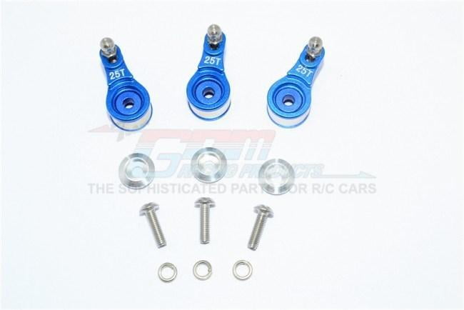 GPM Aluminium Servo Horns w/Built in Spring TRX4 (12pc Set) GPM Aluminium Servo Horns w/Built in Spring TRX4 (12pc Set)