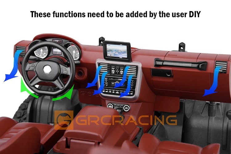 GRC G161G TRX4 G500 TRX6 G63 Mercedes Benz Interior