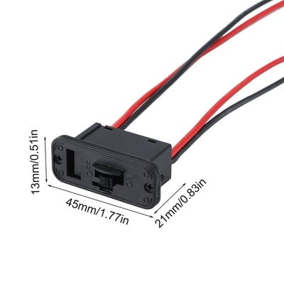 Receiver Battery Switch w/Charging Port-EC3