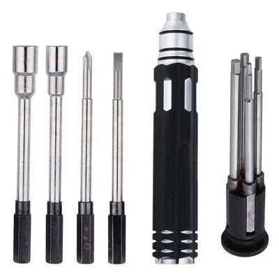 Tool Driver Pocket 8 in 1 RC Hex Allen Philips Box Socket Tool Driver Pocket 8 in 1 RC Hex Allen Philips Box Socket