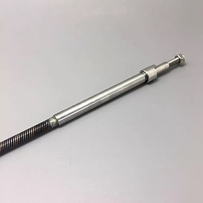 6.35mm (¼") Flex Cable W/Welded Stub (LH,8mm,600mm)