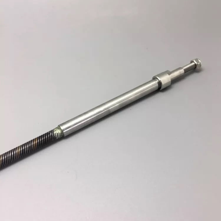 6.35mm (¼") Flex Cable W/Welded Stub (LH,8mm,600mm)