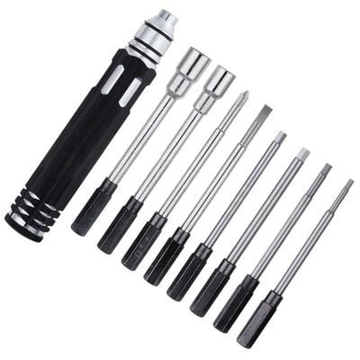 Tool Driver Pocket 8 in 1 RC Hex Allen Philips Box Socket Tool Driver Pocket 8 in 1 RC Hex Allen Philips Box Socket