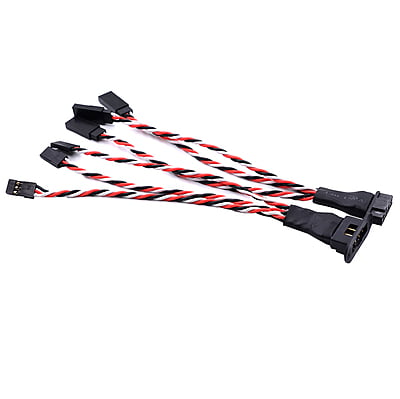 1 Pair MPX 8Pin 3 Wires 15Cm For RC Model Glider Airplanes