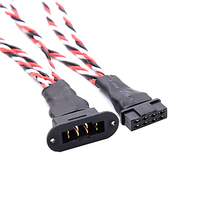 1 Pair MPX 8Pin 3 Wires 15Cm For RC Model Glider Airplanes