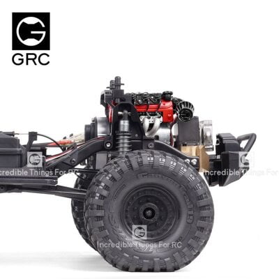 Scale Motor Cover Fan Cooling V8 TRX4 TRX6 AXIAL SCX10 90046 VS4