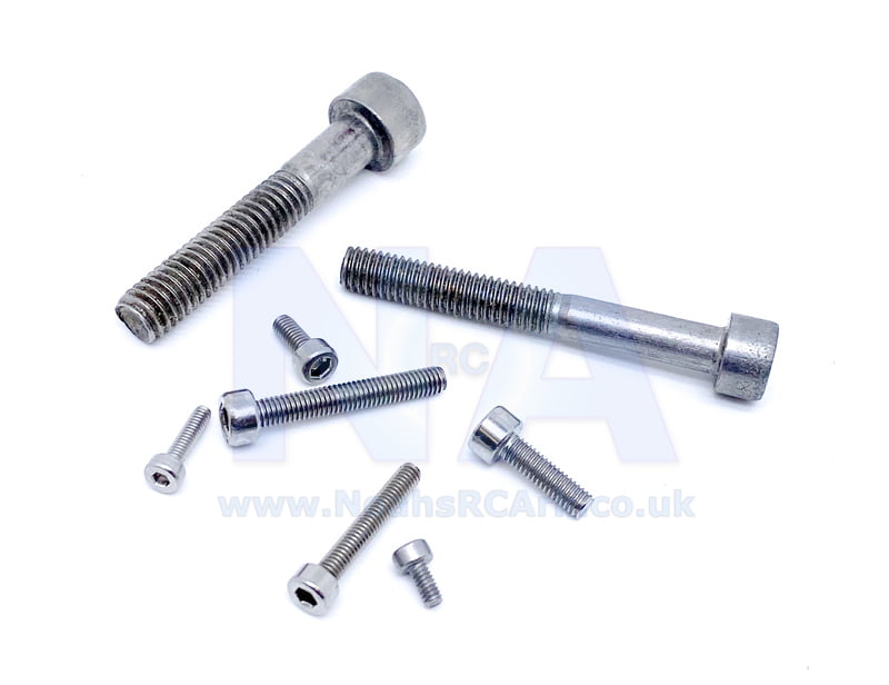 Stainless Cap Head Bolts (Pk5)