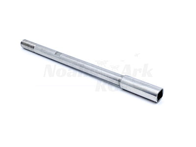 Stainless 6.35mm (¼") Stub Shaft w/M6 Thread