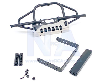 DJ Bronco Front Bumper w/Winch Mount (Black)