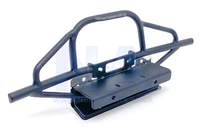 DJ Bronco Front Bumper w/Winch Mount (Black)