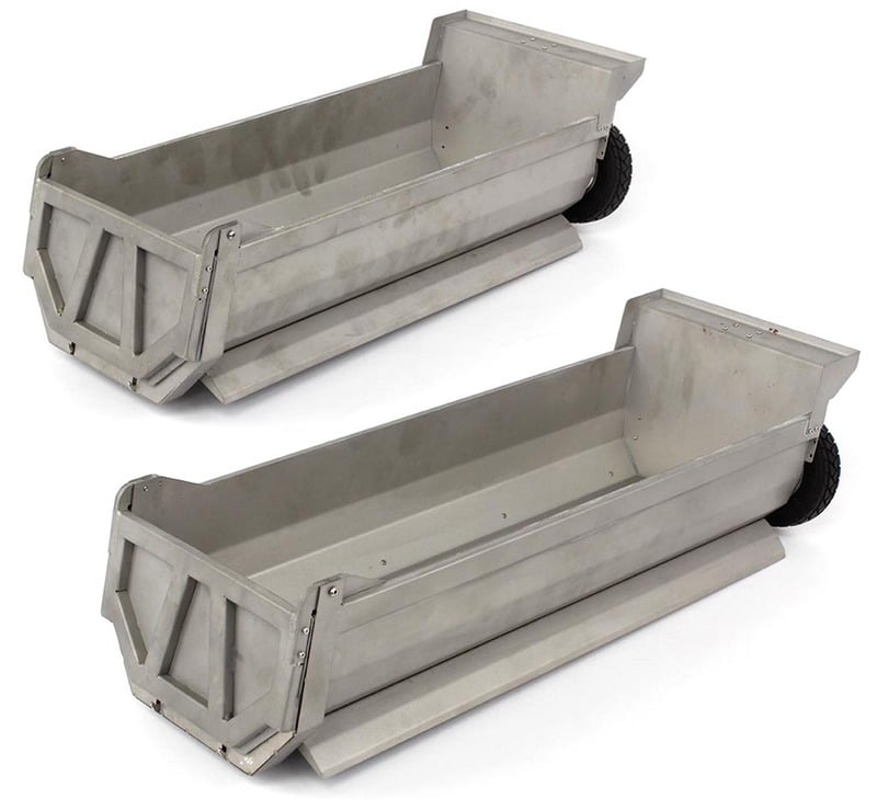 1:14 Stainless Steel Tipper Bucket 6x6 & 8x8