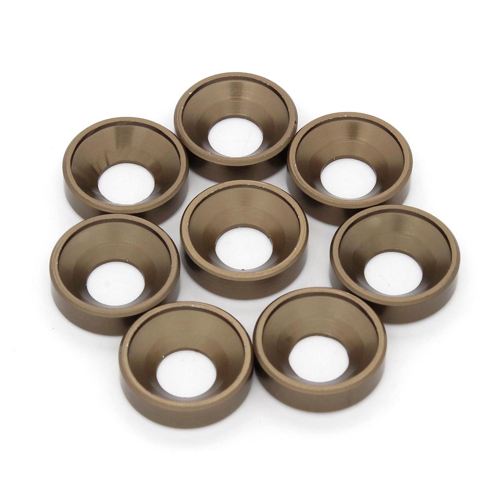 M2 - M6 Aluminium Countersunk Washer (8 Pack)