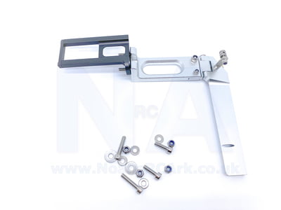 RC Model Boat Rudder 130mm With Single Water Pickup Aluminium Alloy RC Model Boat Rudder 130mm With Single Water Pickup Aluminium Alloy