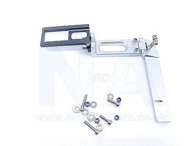 TFL 130mm Aluminium Rudder & Servo Mount