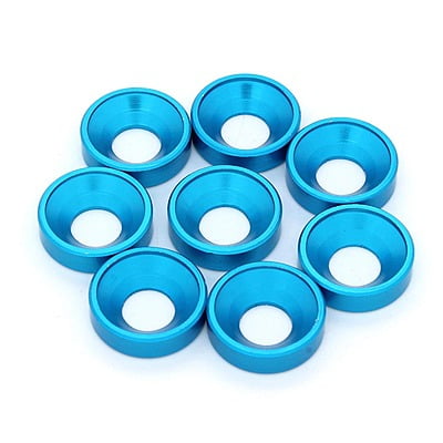 M2 - M6 Aluminium Countersunk Washer (8 Pack)