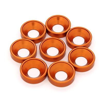 M2 - M6 Aluminium Countersunk Washer (8 Pack)