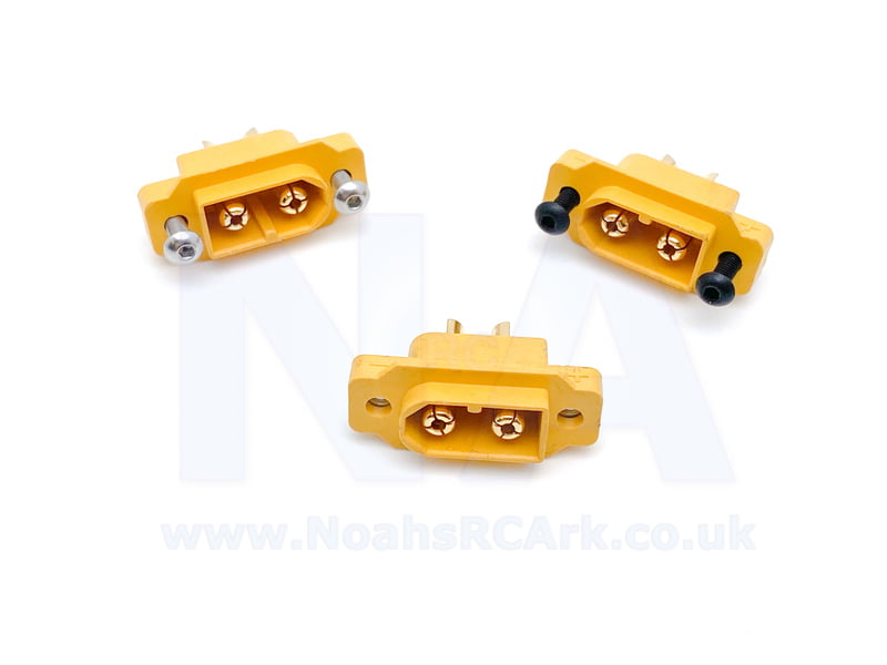 Amass XT60E1-M Surface Mounted Male Connector Singles XT60 XT60E-M ***UPDATED*** Amass XT60E1-M Surface Mounted Male Connector Singles XT60 XT60E-M ***UPDATED***