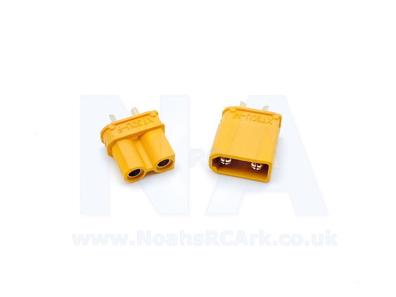 Amass XT30U Updated XT30 Pair Male Female Battery Connector RC Amass XT30U Updated XT30 Pair Male Female Battery Connector RC