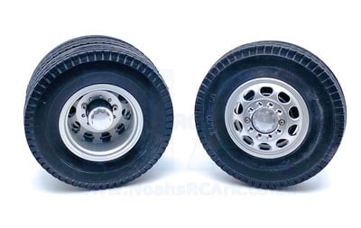 RC Tamiya Truck 1:14 Wheels And Tyres Aluminium Alloy Scale