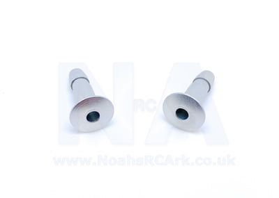 2 x Flush Alloy Boat Outlet Aluminium Water 3mm Cooling Nitro Petrol Electric