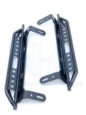 Traxxas TRX4 Metal Running Boards Steel Heavy Duty Protection Guard Skid Plate