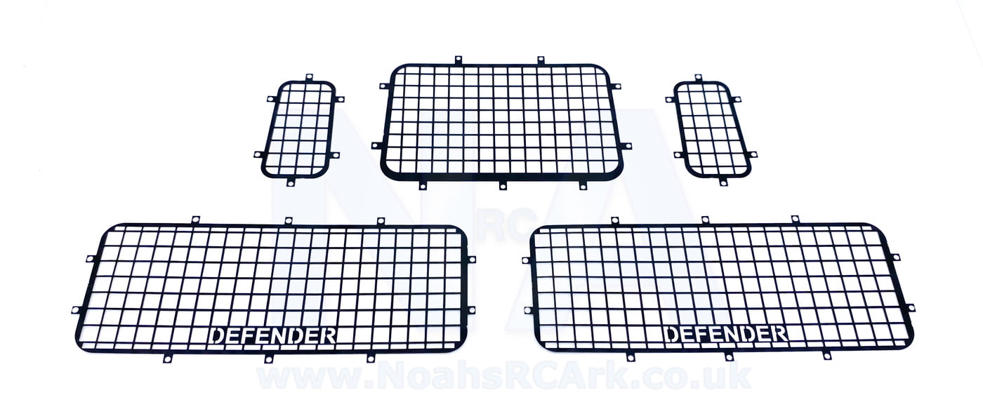 Rc Window Guard TRX4 Defender Metal Window Guards – RC models Part | Noah's RC Ark