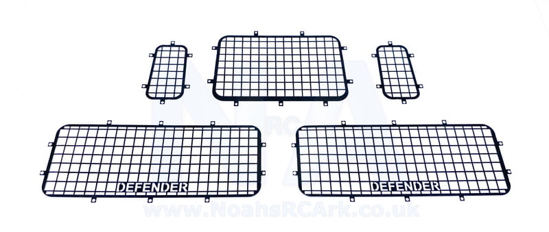 TRX4 Defender Metal Window Guards