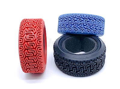 Rally Tyres 1:10 69mm 26mm Rally Tyres 1:10 69mm 26mm