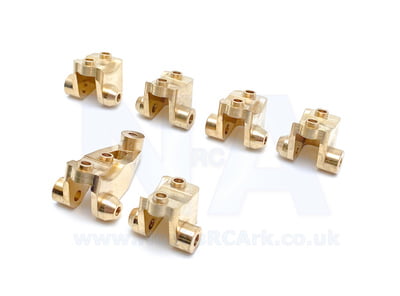 TRX6 Brass Lower Suspension Mounts TRX6 Brass Lower Suspension Mounts