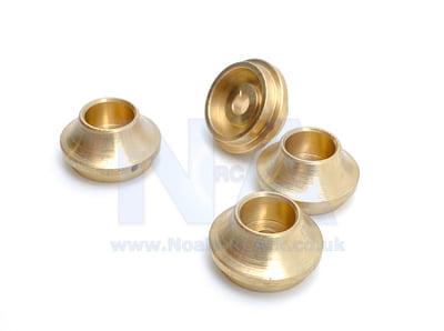 TRX4/6 Brass Spring Retainer Cups