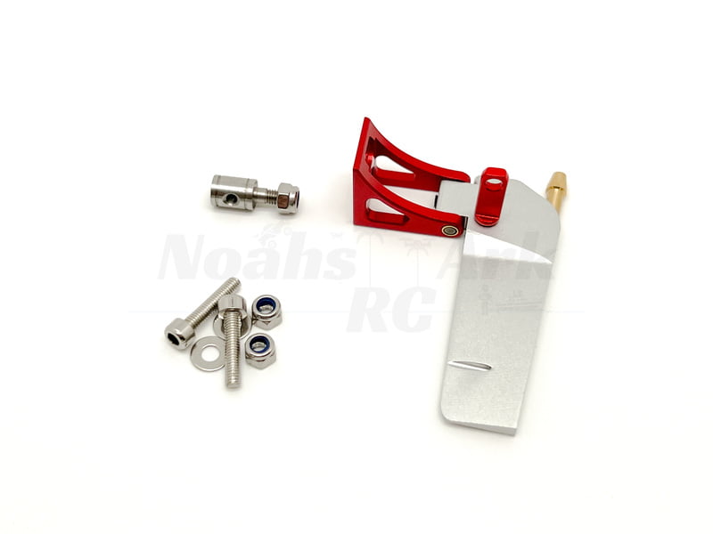 Aluminium Rudder Small (Red) Aluminium Rudder Small (Red)