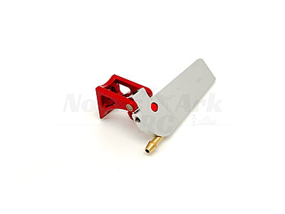 Aluminium Rudder Small (Red) Aluminium Rudder Small (Red)