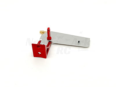 Aluminium Rudder Small (Red) Aluminium Rudder Small (Red)