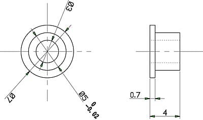 TFL P1 Stern Bushing