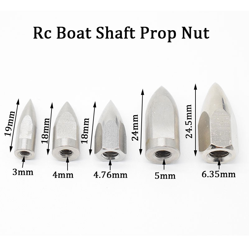 Propeller Nut (M3, M4, 3/16", M5, M6, ¼")