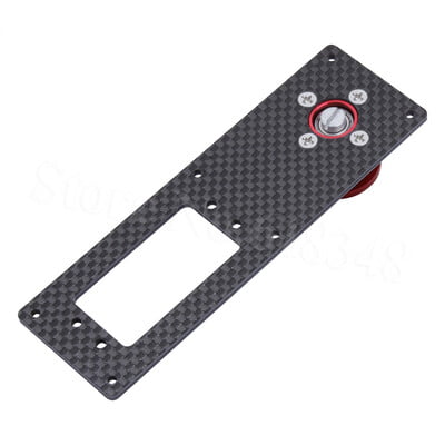 Carbon Fibre Rudder Servo Tray Large Boats & Planes Bellcrank Alloy Aluminium