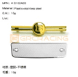 A-style Radiator Grille W/B Logo For TRX-4/TRX-6 Benz Electroplate Gold A-style Radiator Grille W/B Logo For TRX-4/TRX-6 Benz Electroplate Gold
