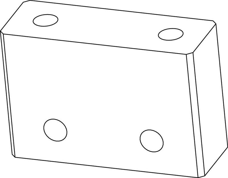 TFL F1 Drive rudder mount TFL F1 Drive rudder mount